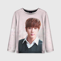 Лонгслив детский Kim SeokJin, цвет: 3D-принт