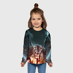 Лонгслив детский Far Cry Hunter, цвет: 3D-принт — фото 2