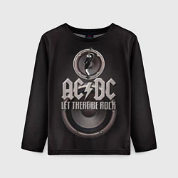 Лонгслив детский AC/DC: Let there be rock, цвет: 3D-принт