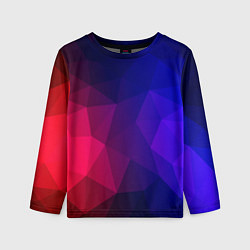 Детский лонгслив Red&Blue