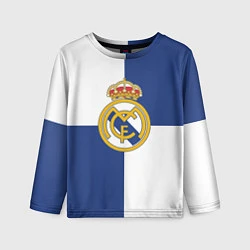 Детский лонгслив Real Madrid: Blue style