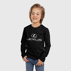 Лонгслив детский Lexus, цвет: 3D-принт — фото 2