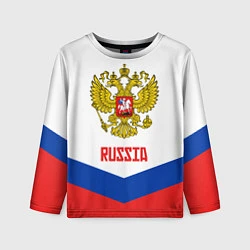 Детский лонгслив Russia Hockey Team