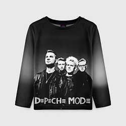 Лонгслив детский Depeche Mode: mono, цвет: 3D-принт