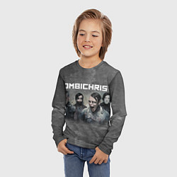 Лонгслив детский Combichrist, цвет: 3D-принт — фото 2