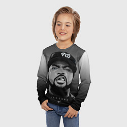 Лонгслив детский Ice Cube: Gangsta, цвет: 3D-принт — фото 2