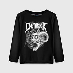 Детский лонгслив Dethklok: Goat Skull