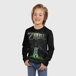 Лонгслив детский The Legend of Zelda, цвет: 3D-принт — фото 2