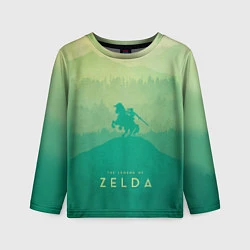 Лонгслив детский The Legend of Zelda, цвет: 3D-принт