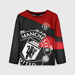 Лонгслив детский FC Man United: Exclusive, цвет: 3D-принт