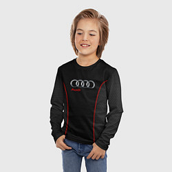 Лонгслив детский Audi Style, цвет: 3D-принт — фото 2