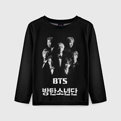 Лонгслив детский BTS Group, цвет: 3D-принт