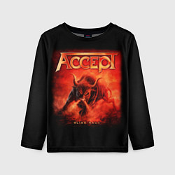 Лонгслив детский Accept: Hell Bull, цвет: 3D-принт