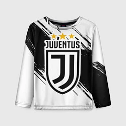 Лонгслив детский Juventus: 3 Stars, цвет: 3D-принт