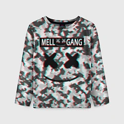 Лонгслив детский Mell x Gang, цвет: 3D-принт