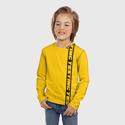 Лонгслив детский ASAP Rocky: Yellow Testing, цвет: 3D-принт — фото 2