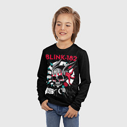Лонгслив детский Blink-182: Death Punk, цвет: 3D-принт — фото 2