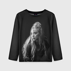 Детский лонгслив Billie Eilish: Black Fashion