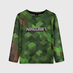 Детский лонгслив MINECRAFT FOREST