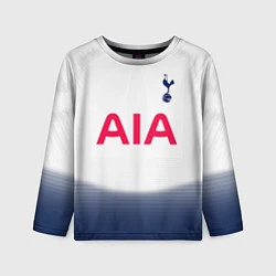 Лонгслив детский FC Tottenham: Dele Alli Home 18-19, цвет: 3D-принт