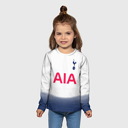 Лонгслив детский FC Tottenham: Son Home 18-19, цвет: 3D-принт — фото 2