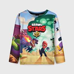 Детский лонгслив Brawl Stars