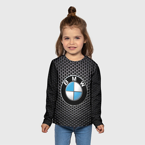 Детский лонгслив BMW РЕДАЧ / 3D-принт – фото 5