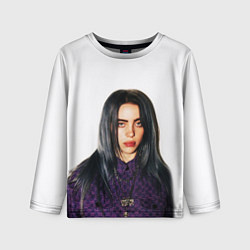 Лонгслив детский BILLIE EILISH, цвет: 3D-принт