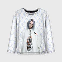 Детский лонгслив BILLIE EILISH: White Fashion