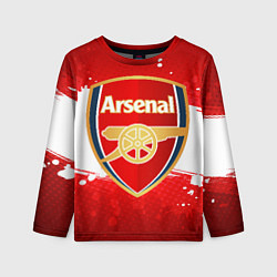 Лонгслив детский Arsenal, цвет: 3D-принт