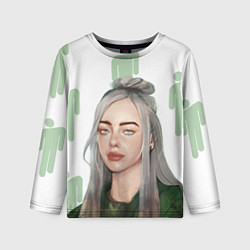 Детский лонгслив Billie Eilish