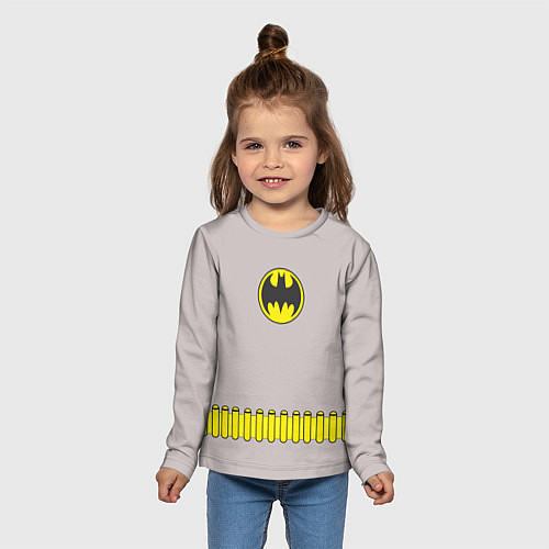 Детский лонгслив Batman - костюм / 3D-принт – фото 5