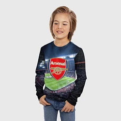 Лонгслив детский FC Arsenal, цвет: 3D-принт — фото 2