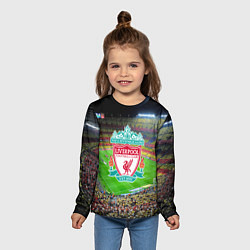 Лонгслив детский FC Liverpool, цвет: 3D-принт — фото 2