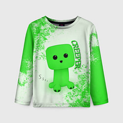 Лонгслив детский MINECRAFT CREEPER, цвет: 3D-принт