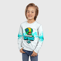 Лонгслив детский BRAWL STARS LEON, цвет: 3D-принт — фото 2