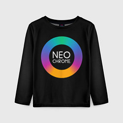 Лонгслив детский NEO CHROME, цвет: 3D-принт