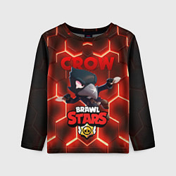 Детский лонгслив BRAWL STARS CROW