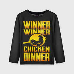 Детский лонгслив Winner Chicken Dinner