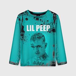 Лонгслив детский Lil Peep, цвет: 3D-принт