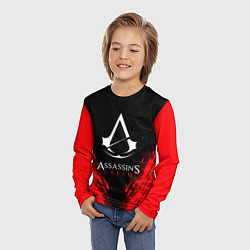 Лонгслив детский Assassin’s Creed, цвет: 3D-принт — фото 2