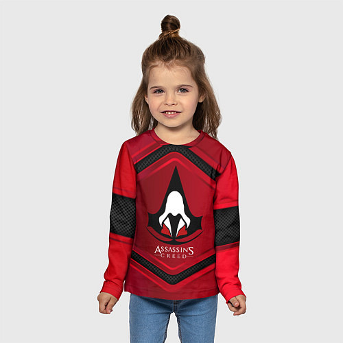 Детский лонгслив Assasin's creed / 3D-принт – фото 5