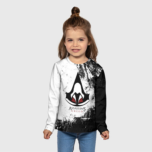 Детский лонгслив Assasin's creed / 3D-принт – фото 5