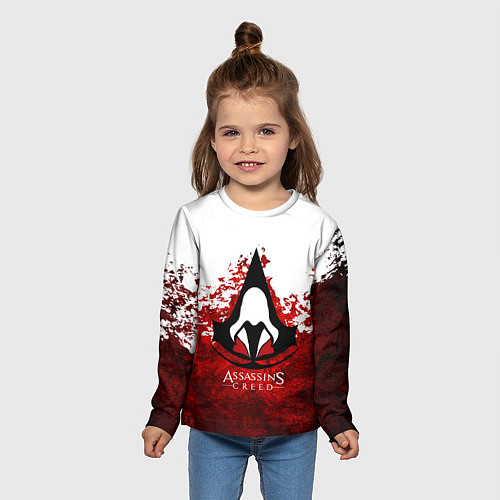 Детский лонгслив Assasin's creed / 3D-принт – фото 5