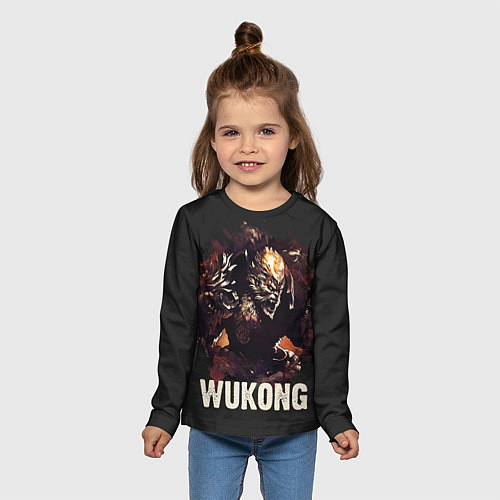 Детский лонгслив Wukong / 3D-принт – фото 5