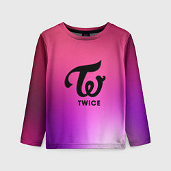 Лонгслив детский TWICE, цвет: 3D-принт