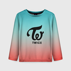 Детский лонгслив TWICE