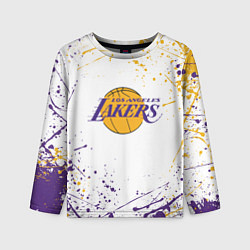 Детский лонгслив LA LAKERS