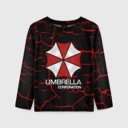 Лонгслив детский UMBRELLA CORP, цвет: 3D-принт