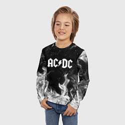 Лонгслив детский AC DC, цвет: 3D-принт — фото 2